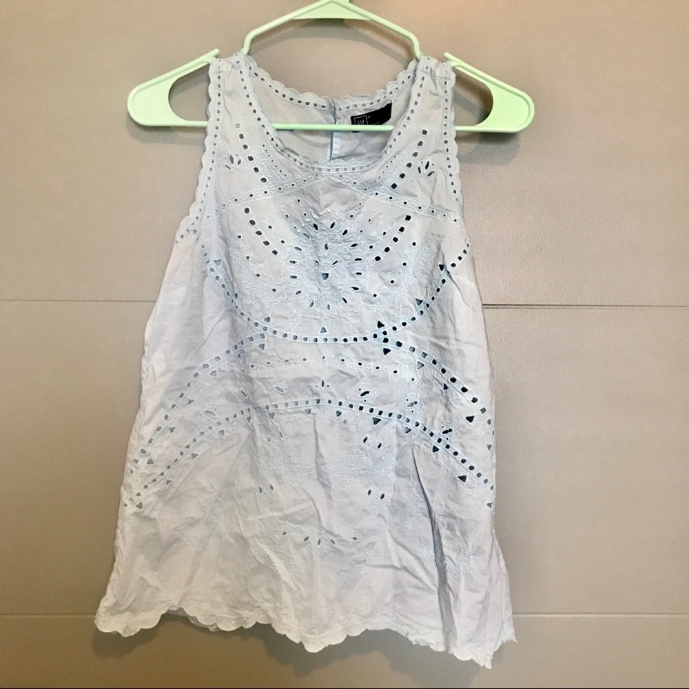 Gap Light Blue Top